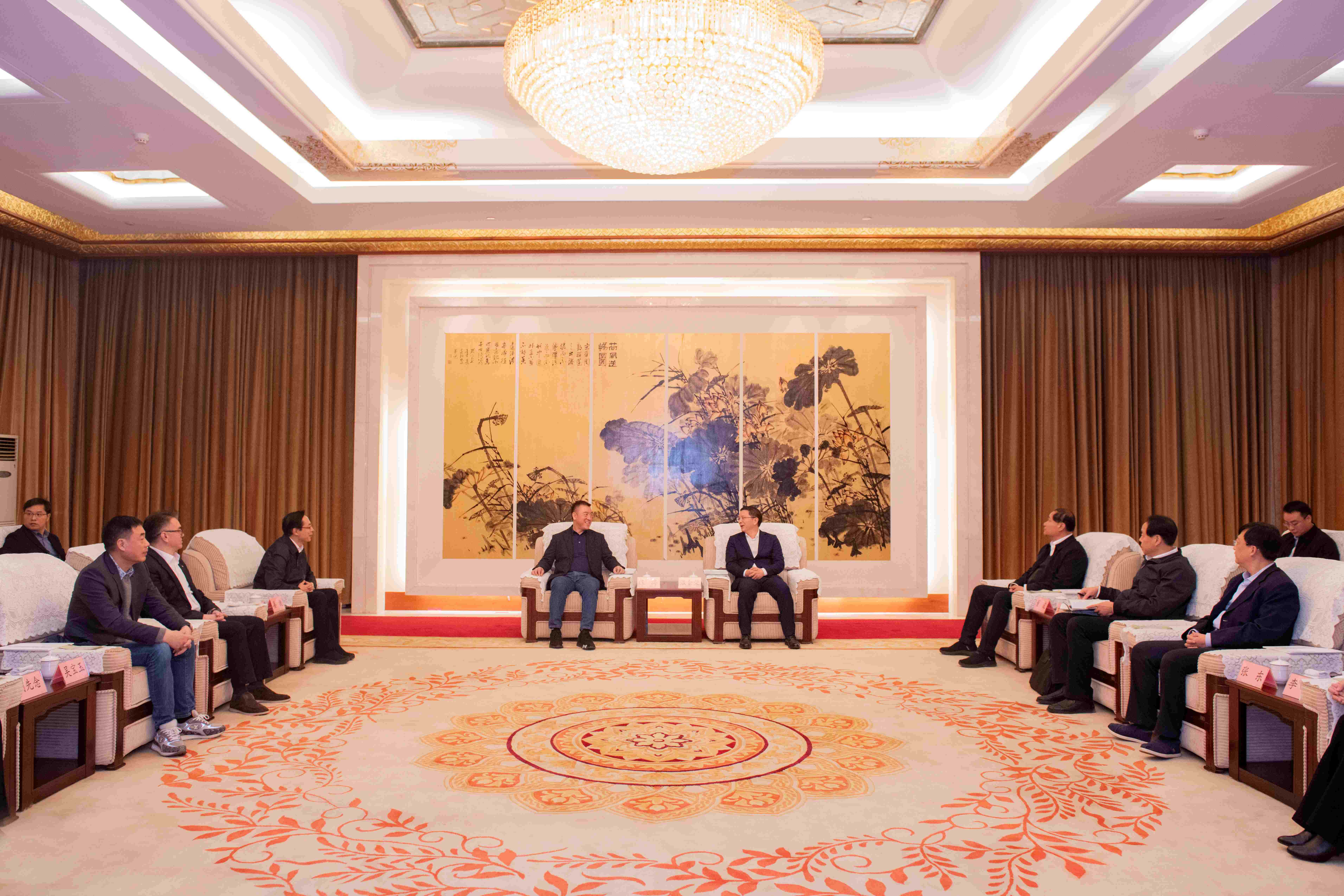 勝宏科技董事長陳濤帶領深圳市和惠州市企業家前往濟寧市考察交流 